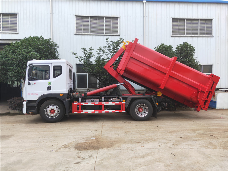 車(chē)廂可卸式12方糞污運(yùn)輸車(chē)